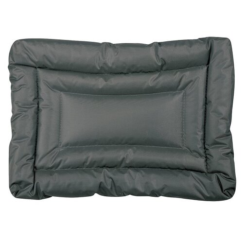 SLUMBER PET ZA210 36 11 Dog Bed, 36 in L, 11 in W, Nylon Cover, Gray