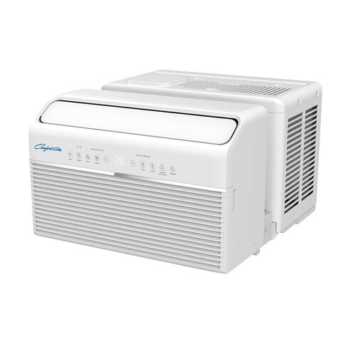 Window Air Conditioner, 115 V, 60 Hz, 8000 Btu/hr Cooling, 3.3 EER, 350 sq-ft Coverage Area