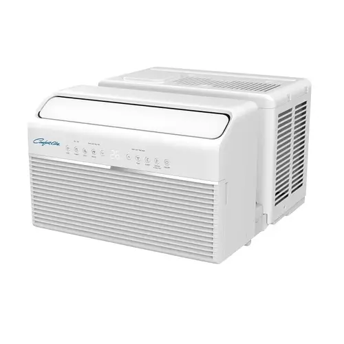 Air Conditioner, 115 V, 60 Hz, 10,000 Btu/hr Cooling, 3.3 EER, 65/62/59 dBA, Electronic Control