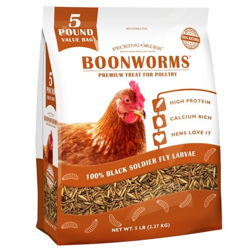 Pecking Order 9319 Boonworms, 5 lb