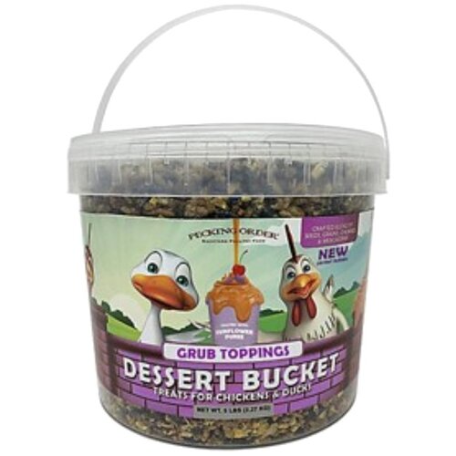 Pecking Order 9708 Dessert Grub Toppings, 5 lb Bucket