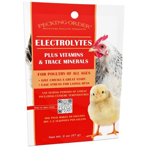 Pecking Order 9686 Electrolytes Plus, 2 oz