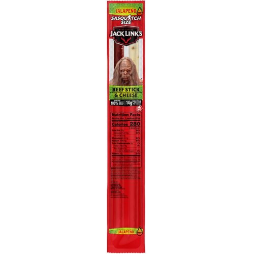 10000039595 Beef and Cheese Stick Combo, Jalapeno, 2.45 oz