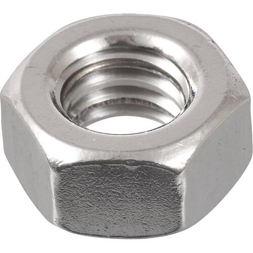 Hex Nut 5/16-18" Stainless Steel USS Silver