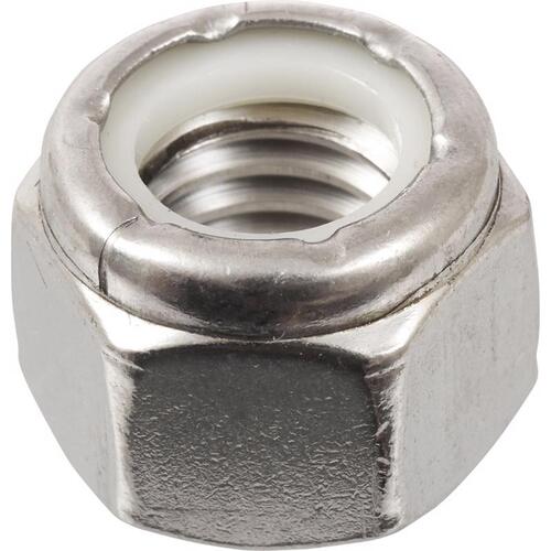 Nylon Lock Nut 1/2-13" Stainless Steel USS