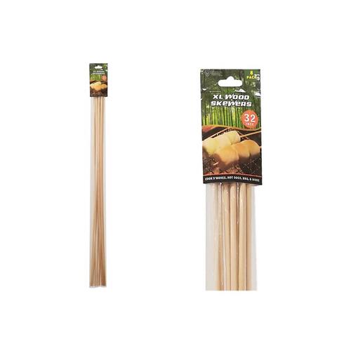 Marshmallow Stakes 32" L Brown Bamboo Brown - pack of 36