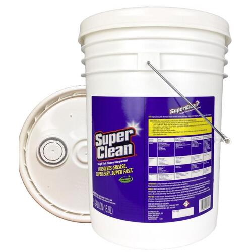SuperClean 100725 Cleaner and Degreaser None Scent 5 gal Liquid