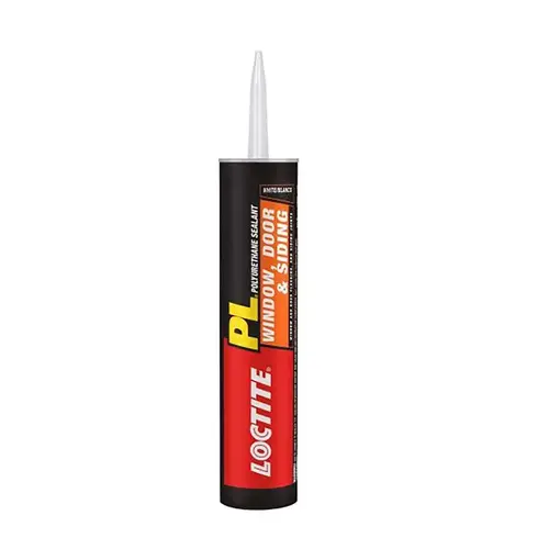 Sealant PL S40 White Polyurethane Door, Siding and Window 10 oz White - pack of 12
