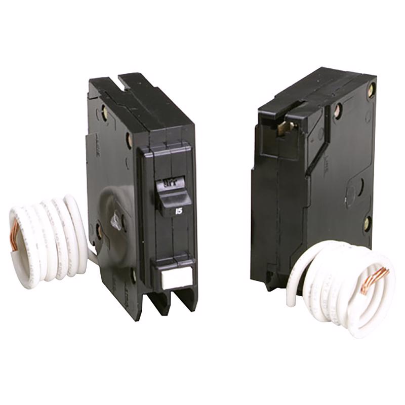 Eaton BRN115GF Circuit Breaker, BR, GFCI, 15 A, 1 -Pole, 120/240 VAC, Plug Mounting