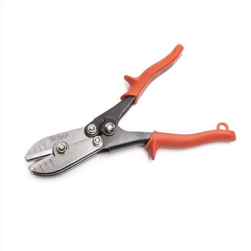 Hand Crimper, 22 ga Crimping, Cushion-Grip Handle Red