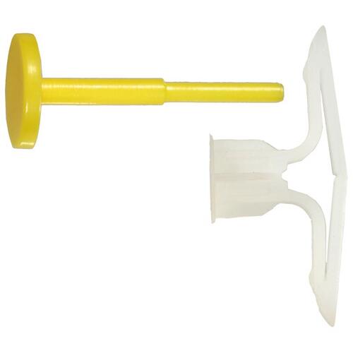 Pop-Toggle Anchors 5/8" D X 0.4" L Plastic Pan Head