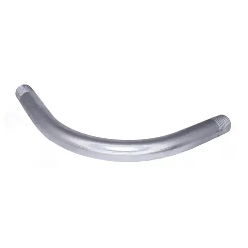 90 Degree Elbow 1-1/2" D Zinc-Plated Steel For Rigid/IMC