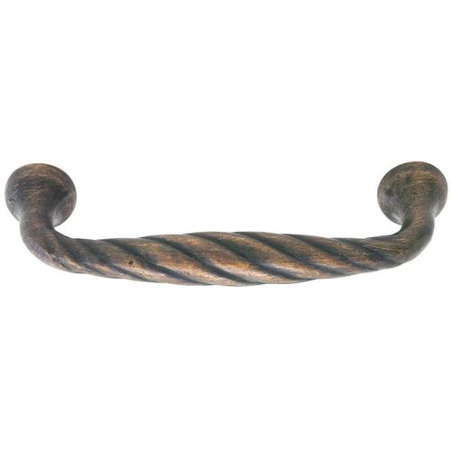 Tuscany Twist Cabinet Pull 10" Center To Center Medium Bronze Finish