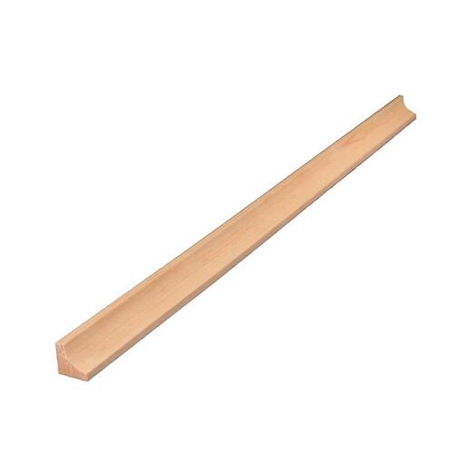 Cove Moulding, 96 in L, 11/16 in W, Pine Wood - pack of 10