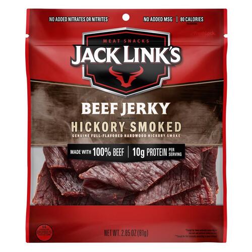 Beef Jerky Hickory Smoked 2.85 oz Pegged