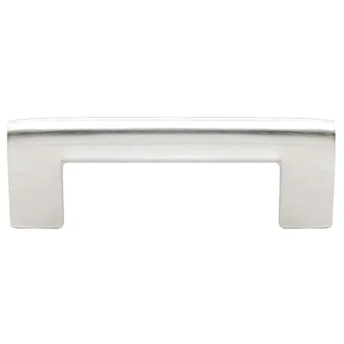 Trail Cabinet Pull 5" Center To Center Satin Nickel Finish