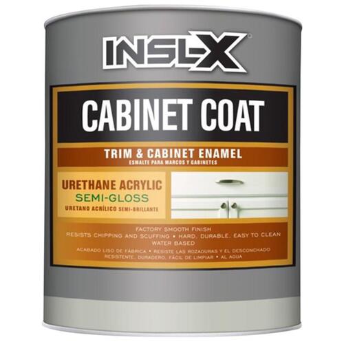 Insl-X CC662B099-04-XCP4 Trim & Cabinet Enamel Cabinet Coat Semi-Gloss Base 2 Interior 1 qt - pack of 4