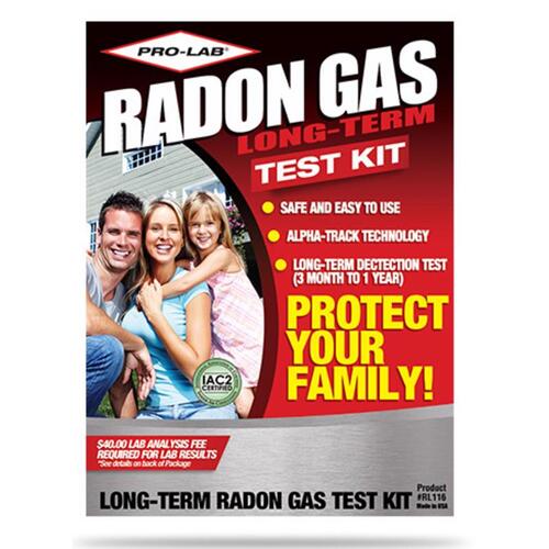 Pro-Lab RL116 Radon Gas Test Kit