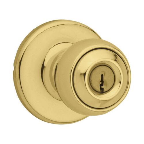 Entry Knobs Polo Polished Brass 1-3/4" Polished Brass