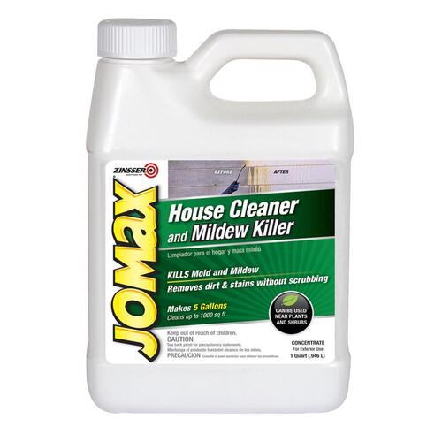 Zinsser 60104 House Cleaner and Mildew Killer Jomax 1 qt