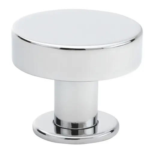 Cadet 1" Cabinet Knob Bright Chrome Finish