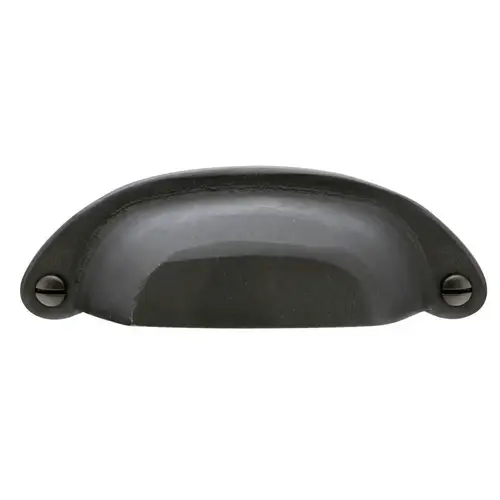 Bronze Ranch 4" Bin Pull Flat Black Finish