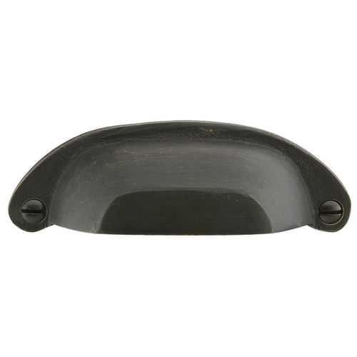 Bronze Ranch 4" Bin Pull Medium Bronze Finish