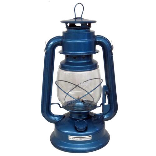 Lantern Blue 12" H X 5-1/2" W X 11" L Blue