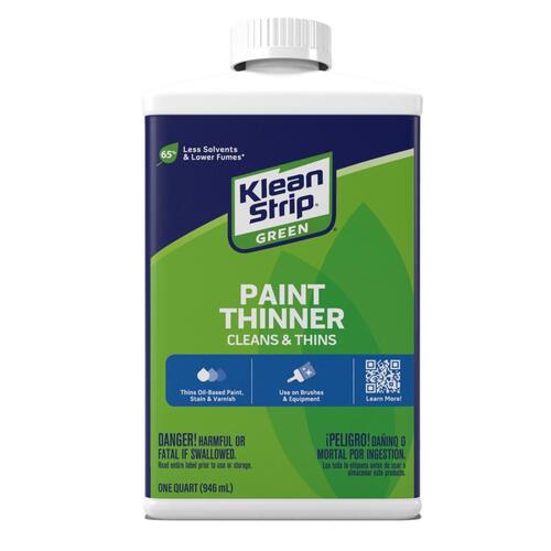 QKKP75CA Paint Thinner, Liquid, Milky White, 1 qt