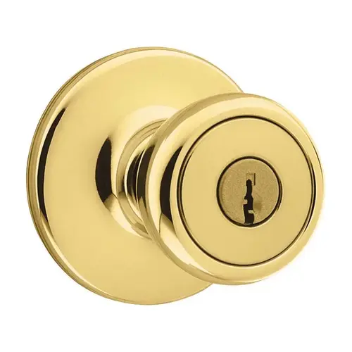 Entry Knobs Tylo Polished Brass 1-3/4" Polished Brass