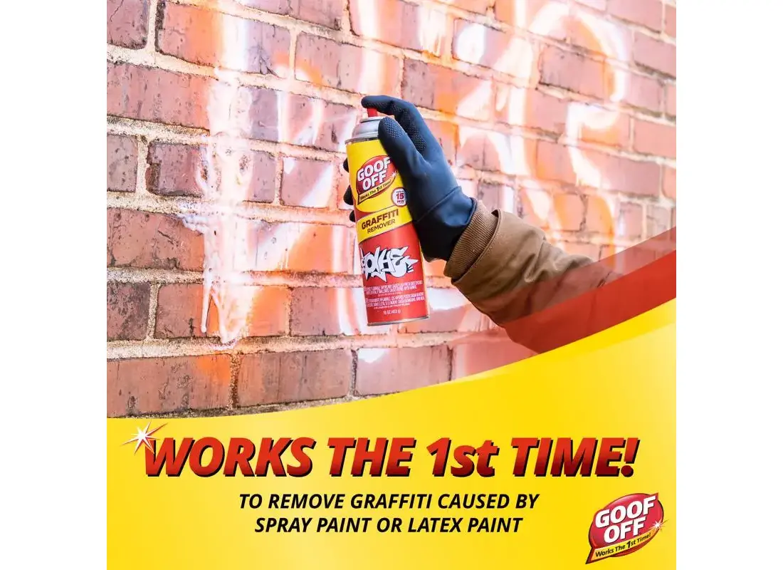 Goof Off FG673 Graffiti Remover, Opaque Viscous Liquid, 16