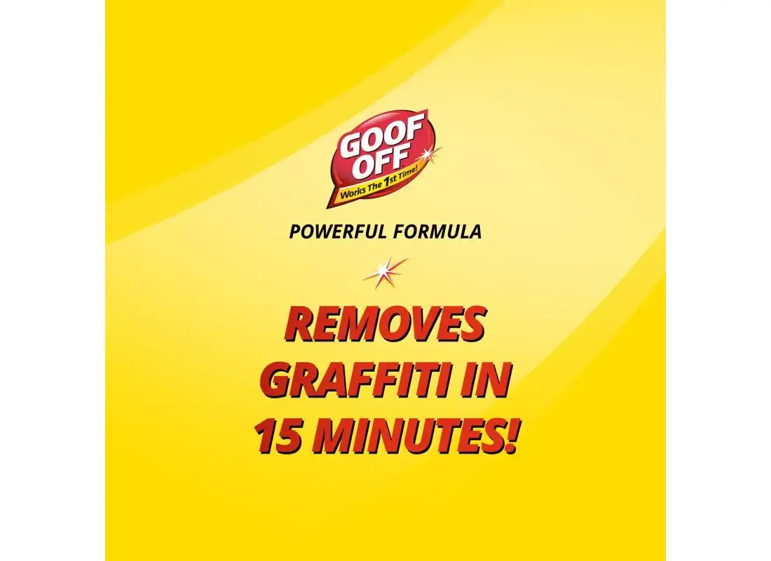 Goof Off FG673 Graffiti Remover, Opaque Viscous Liquid, 16