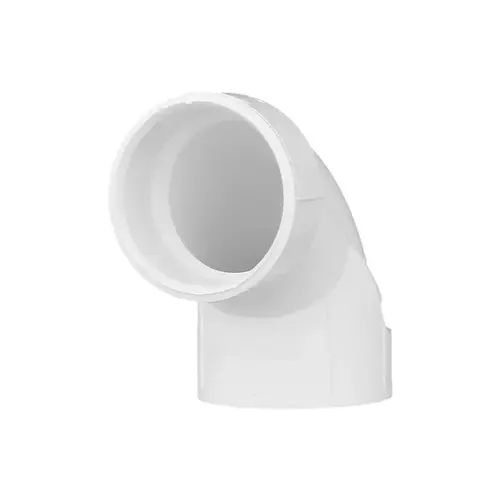 90 Degree Elbow Schedule 40 1-1/2" Hub T X 1-1/2" D Hub PVC