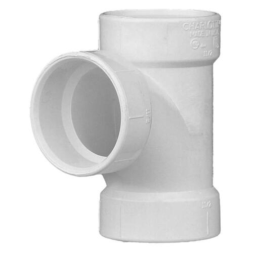 Sanitary Tee Schedule 40 1-1/2" Hub T X 1-1/2" D Hub PVC