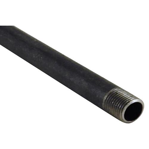 Merfish Pipe & Supply BTO0040109S10 Pipe United & Steel 1/2" D X 10 ft. L Black Steel Black