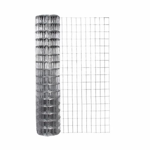 Garden Craft 034850 Fence 48" H X 50 ft. L Steel Garden Silver Galvanized