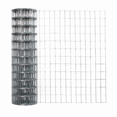 Garden Craft 033650 Fence 36" H X 50 ft. L Steel Garden Silver Galvanized