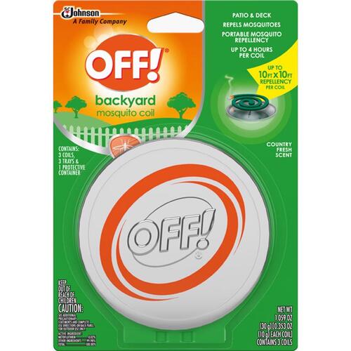 OFF Mosquito Coil Starter, Solid - pack of 6