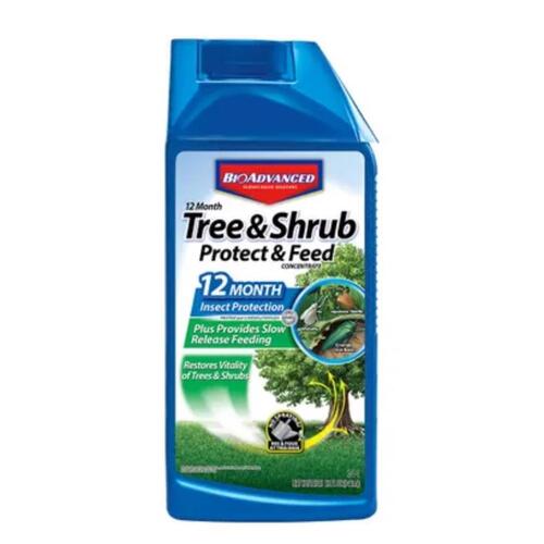 Tree and Shrub Protect and Feed, Liquid, 32 oz Bottle