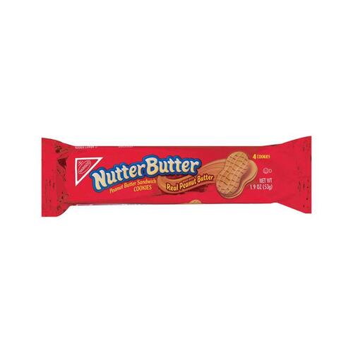 Nutter Butter 03745-XCP12 Cookies Peanut Butter 1.9 oz Packet - pack of 12