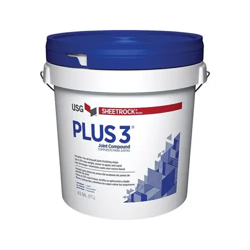 USG Sheetrock Brand 4.5 gal. Plus 3 Ready-Mixed Joint Compound Off-White