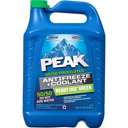 PEAK RUAB53-XCP6 50/50 Antifreeze/Coolant Ready Use 1 gal - pack of 6