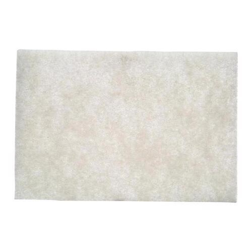 Cleaning Pad Delicate, Light Duty For Commercial 9" L White