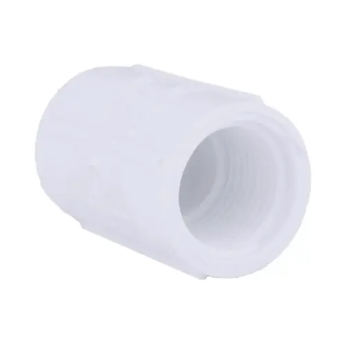 Coupling Schedule 40 1/2" FPT T X 1/2" D FPT PVC - pack of 50