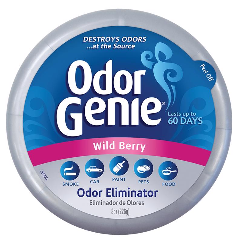 Odor Genie FG69H Odor Eliminator, 8 oz, Wildberry, 300 sq-ft Coverage Area