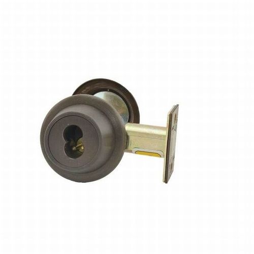 8T Series 2-3/4" Backset 7 Pin Single Cylinder Deadbolt Standard Strike Less Core Oil Rubbed Bronze Finish