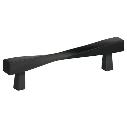 Omnia 9009/118.10B 4-5/8" Center to Center Modern Twisted Cabinet Pull Oil Rubbed Bronze Finish