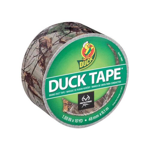 DUCK 241744 Duct Tape, 10 yd L, 1.88 in W, Realtree Camo