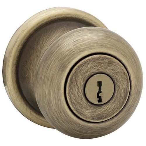 Entry Lockset SmartKey Juno Antique Brass KW1 1-3/4" Antique Brass