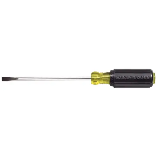 Screwdriver Cushion-Grip 4" L Cabinet Black Chrome